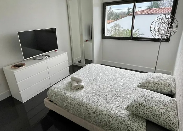 וילה De Luxe, Proche Bordeaux, Parking Prive *